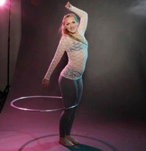 Hula Hoop Performer