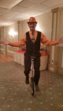 Unicyclist Available for Parties and Events