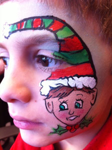 Face Painting Elf Art