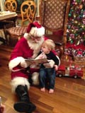 Santa with Philip